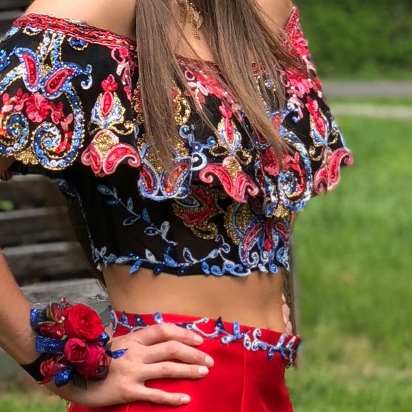 Red Prom Dress - Picture 3 of 3